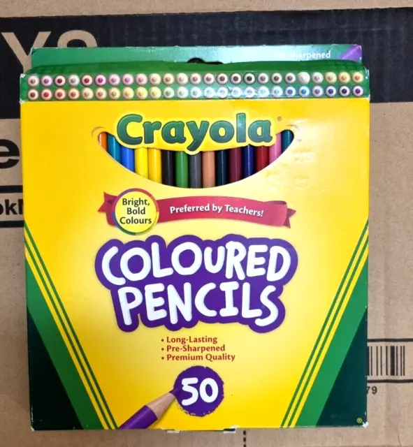 Crayola Colored Pencils, one pencil is missing