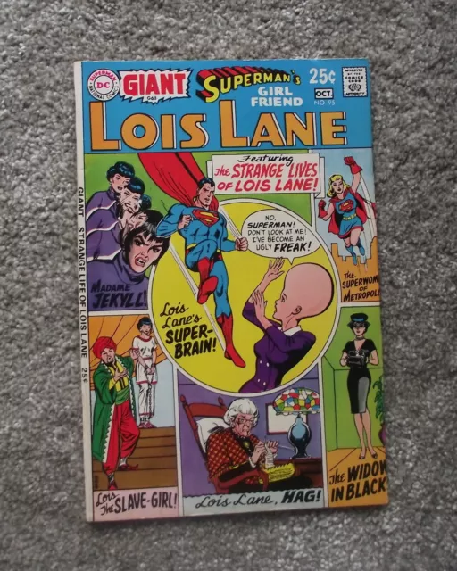 GIANT SUPERMANS GIRLFRIEND LOIS LANE NO 95 DC Comics