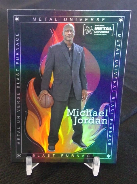 2021 Metal Universe Champions Michael Jordan FOIL Blast Furnace #BF-1 2021 Metal Universe Champions Michael Jordan FOIL Blast Furnace #BF-1