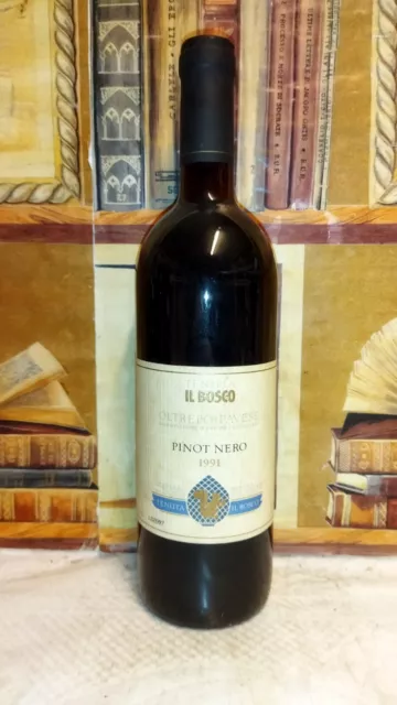 Vino 1991 Pinot Nero Oltrepo Pavese Tenuta Il Bosco 11,5% 75cl