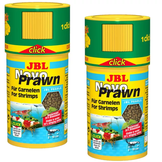 JBL 2x 100ml = 200ml NovoPrawn REFILL - NovoPrawn Alleinfutter für Garnelen
