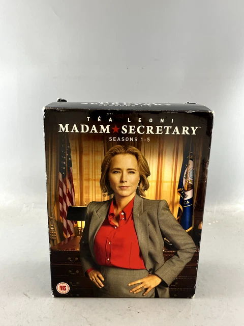 MADAM SECRETARY: SEASONS 1-5 DVD Box Set R2 PAL Free p&p EUR 39,89