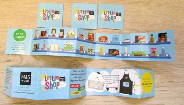 Marks and Spencer Little Shop mini collectables collectors guide book x 5
