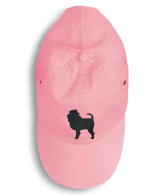 Affenpinscher Embroidered Pink Baseball Cap BB3448PK-156
