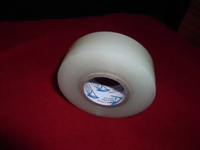 Clear Hockey Tape - Shinguard and Sock Tape - 1x30 Yards - 3 Rolls
