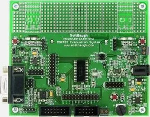 MSP430F123 Evaluation Board, RS232, JTAG, BSL