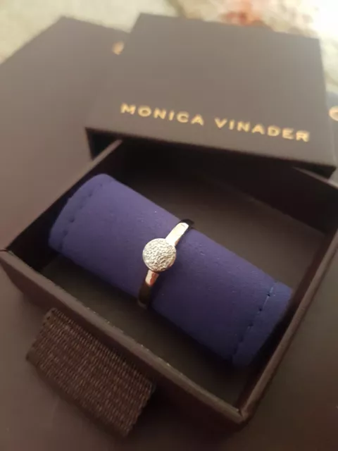 Monica vinader fiji button ring deals