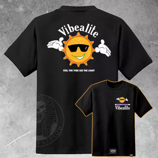 OFFICIAL Vibealite Old Skool Rave T Shirt Fantazia Dreamscape Helter Skelter