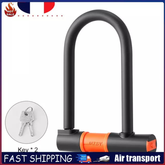 Bike U Lock Anti-theft Security Cycling Lock Bicycle Accessories (lock) FR