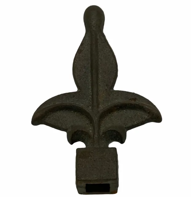 Vintage Cast Iron Fence Gate Finial Topper 9/16" Opening