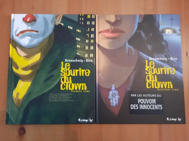 Lot Bd - Le Sourire Du Clown - Tomes 1+2 - Eo - Exc.etat