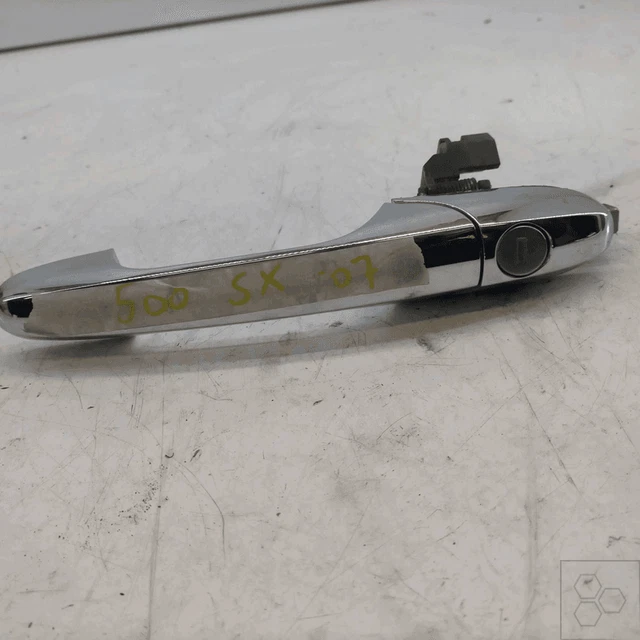 Poignées De Porte Extérieures Chromées Pour Fiat 500 & Abarth 500 (2007-2020) - Paire Gauche/droite - Références OEM