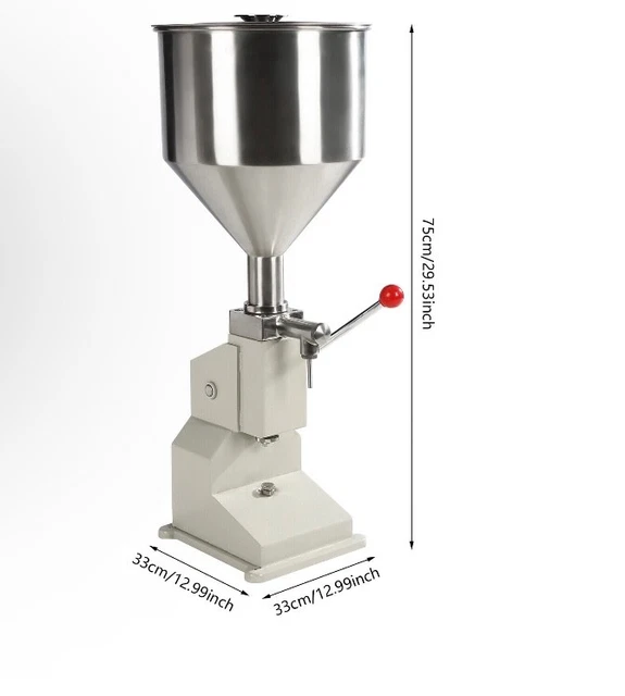 A03 Manual Liquid Filling Machine| Cosmetic Lipgloss and Lotion Machine