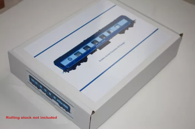 HORNBY R 230 Pullman Golden Arrow 1st Class Coaches OO Gauge Storage Box by DAB