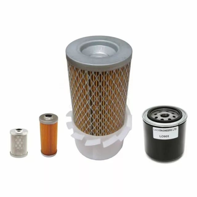 Filter Service Kit for Yanmar B25V (3TNE78AB1A Engine) Mini Excavators