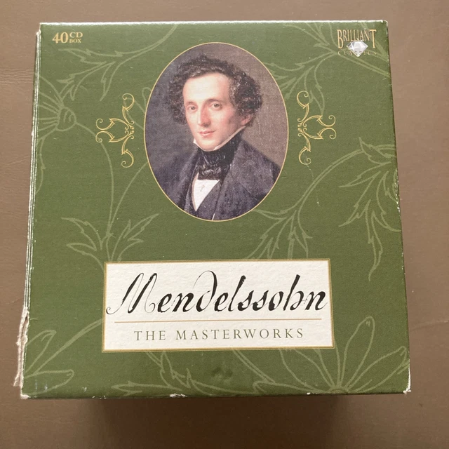 HANDEL THE MASTERWORKS CD Box 40 Discs Brilliant Classics NM/NM