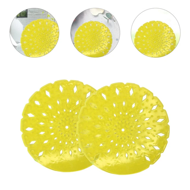 2 pz compresse deodorante orinatoio setaccio per orinatoi da uomo giallo