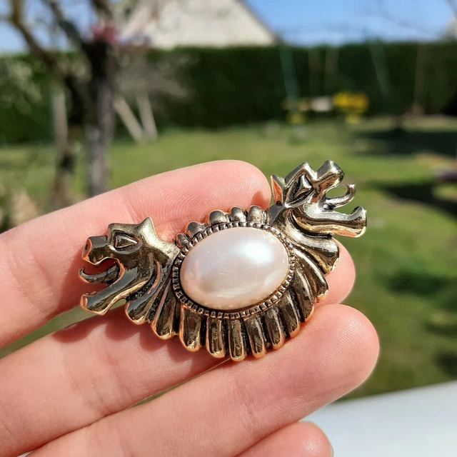 Broche Ancienne vintage bijoux ancien collection rare Guy Laroche