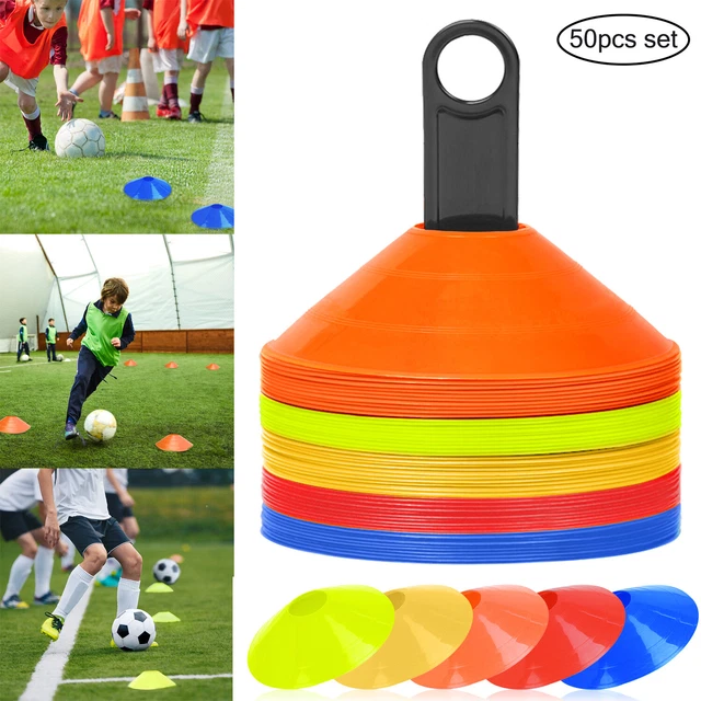 Gorros 50x pilones plato de marcado plato de marcado discos de marcado fútbol.