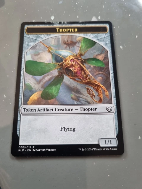 Mtg Magic The Gathering Card Mint Token Artifact Creature Thopter