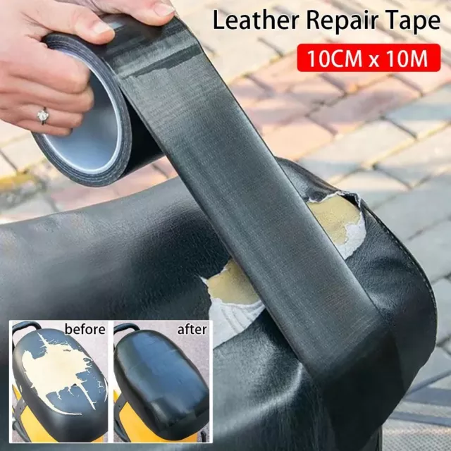 Cheap 1Rolls PU Leather Repair Tape Leather Patch Sofa Car Seats