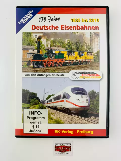 EISENBAHN KURIER DVD 8244 - 175 Ans DB - 58 Min Neuf