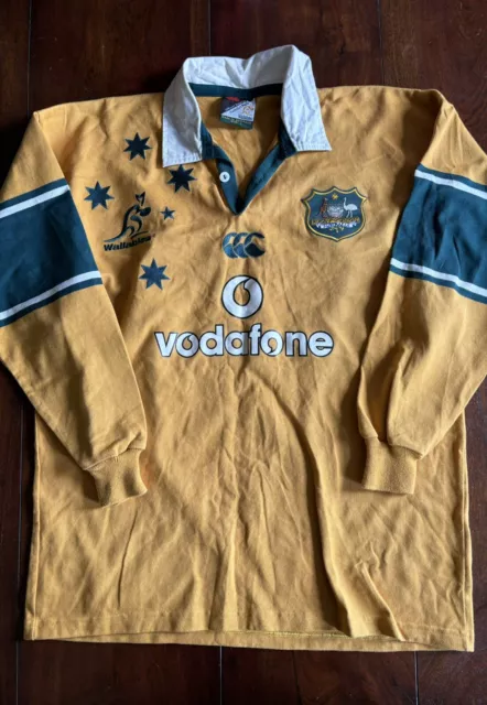 Vintage Australia Rugby Shirt / Jersey - Large - Canterbury