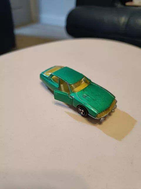 Majorette (France) no.250 Citroen Maserati SM In Green.Vintage Diecast