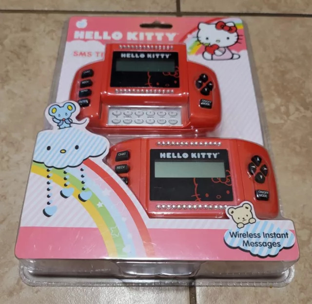 Hello Kitty SMS Text Messenger ~ Free Wireless Instant Messages ~ Unopened