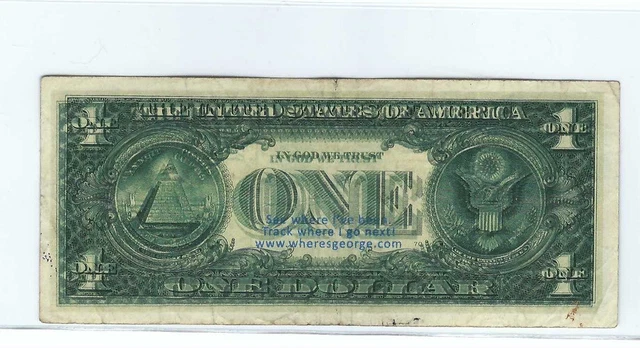 1$ Back Double Print Error - 2013 Series Legal Tender Banknote