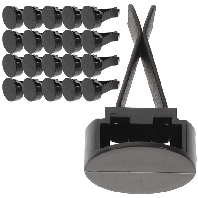 100 pz clip di scarico aria metallo clip di ventilazione per deodorante auto