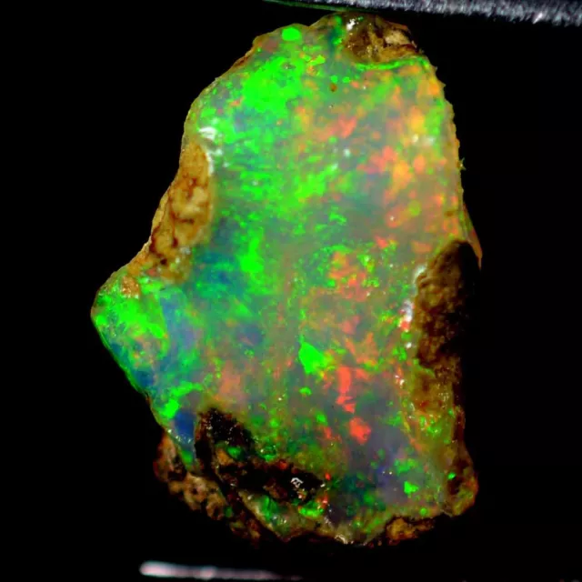 03.70 Cts 100% Natural Exclusive Ethiopian Opal Rough Cabochon Gemstone WO29