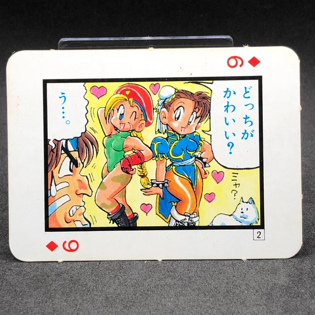CAMMY T HAWK Chun Li Rue de Combat Capcom Mini Jouer Carte Six Diamant ...
