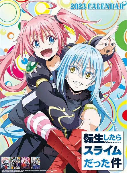Tri-X That Time I Got Reincarnated as a Slime 2023 Calendar