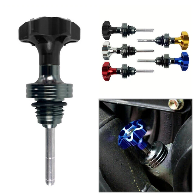 Motorcycle Engine Oil Dipstick Universal For 125CC ATV Pit Dirt Bike Aluminum US