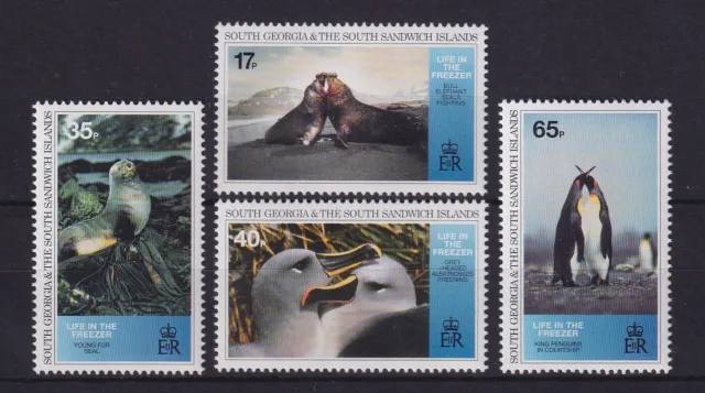 Südgeorgien und Süd-Sandwich-Inseln 1994 Tiere der Antarktis Mi-Nr. 235-238 **
