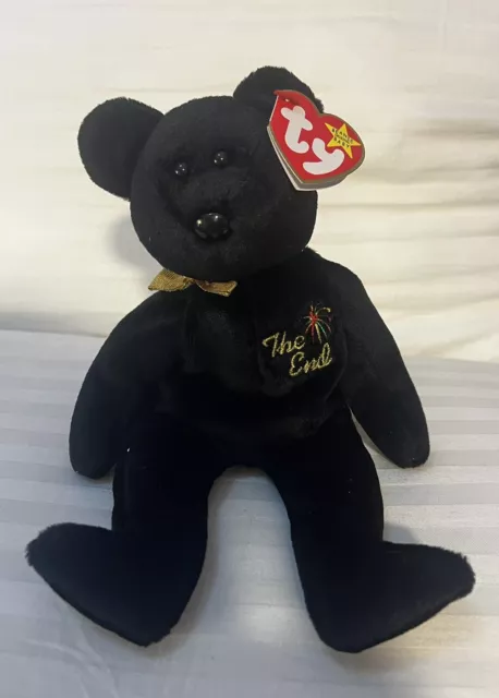 Ty Beanie Baby The End 1999 Y2k Millennium Teddy Bear SG_B00002CFB8_US