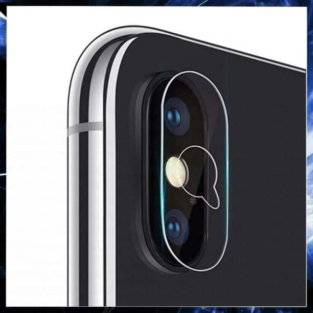 Protection Caméra Pour Apple Iphone Xs Film Verre Trempé Lentille Arrière Vitre