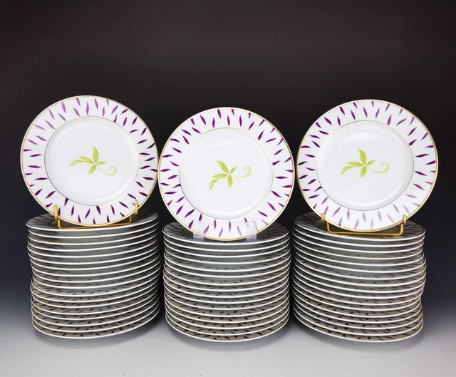 Assiette à dessert 21 cm Athéna Platine | Porcelaine