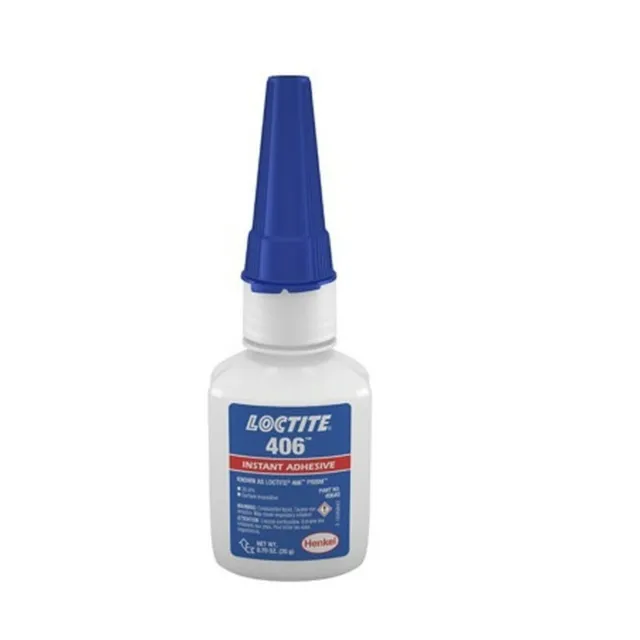 Loctite 406 Fast Curing Instant Adhesive For Plastic & Rubber 20gm