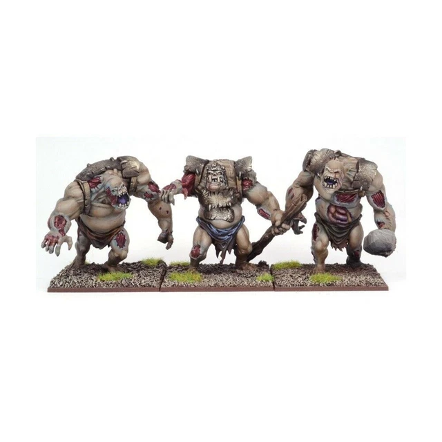 Undead Zombie Troll Regiment - Kings of War Warhammer Fantasy Mantic THG