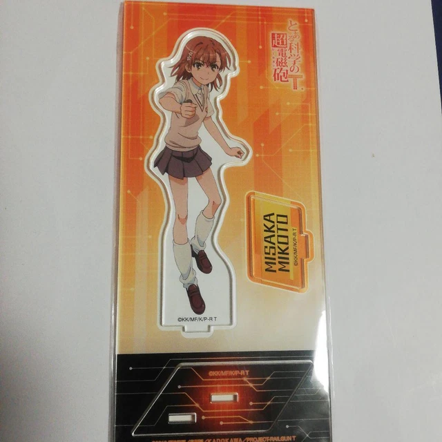 A Certain Scientific Railgun Misaka Mikoto Acrylic Stand