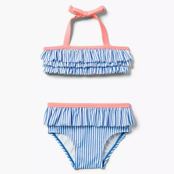 NWT Gymboree Girls Stripe Swimsuit 2 PC Toddler Baby many sizes