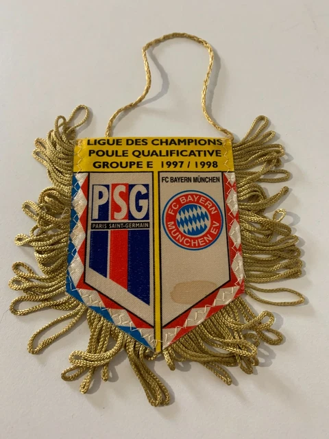 FC Bayern München Seidenwimpel Rekordmeister Rot/Weiß