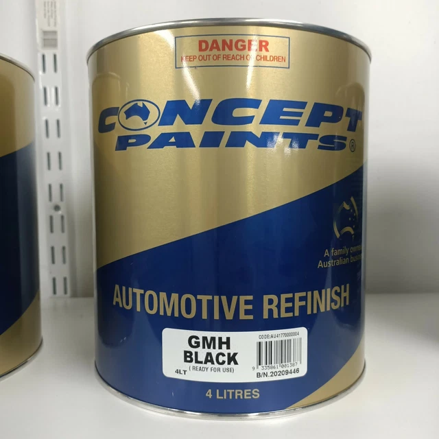 GMH BLACK 4 Litres Auto underbody engine bay Guide Coat Automotive