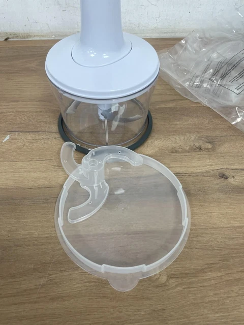 HAND PRESS CHOPPER Manual Food Processor To Slice Vegetables Onions ...