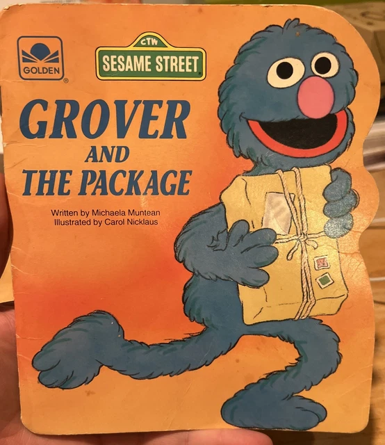 SESAME STREET GROVER And The Package 1994 Children’s Picture Book 11.