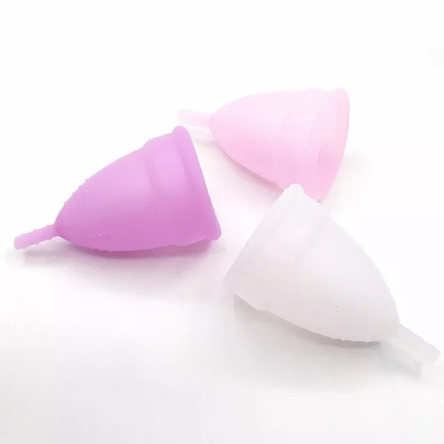 Eco-Friendly Reusable Soft Silicon Female Period Menstrual Cup Feminine Hygiene