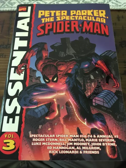 Essential Peter Parker Spectacular Spider-Man Vol 3 Tpb Marvel Comics (2007) Oop