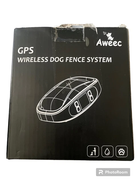 BHCEY GPS Wireless Dog Fence, Electric Dog Fence. Open Box Free Shipping